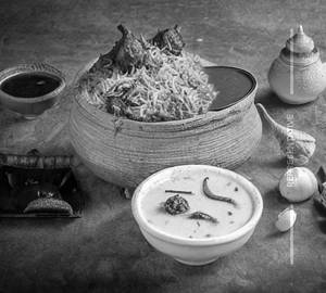 Mutton Biryani (Gravy)