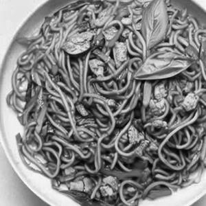 Chicken Spicy Basil Noodles