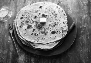 Whole Wheat Lacha Parathas 