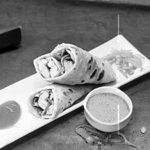 Chicken Galouti Roll