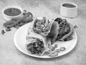 Chicken Chilli Frankie