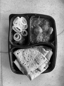 3 Roti + Dum Aloo