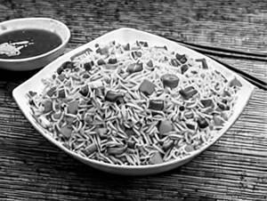 Vegetable Singapore Fried Rice