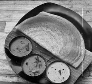 Rawa Onion Masala Dosa