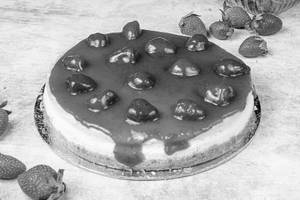 Baked Strawberry Cheese Cake 1kg