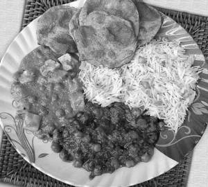 Chicken thali