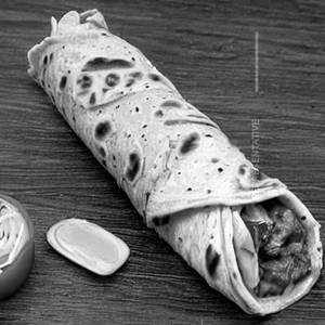 Wholewheat Chicken Tikka Roll                                                       