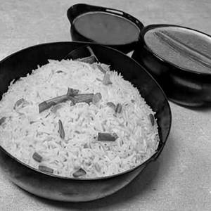 Half Chicken Rice