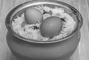 Egg Biryani (Gravy)