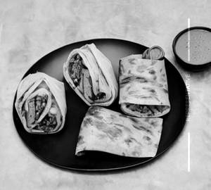 Haryali chaap roll