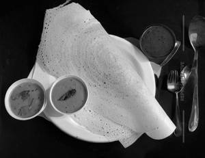 Onion Rava Plain Dosa