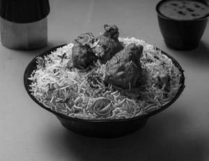 Chicken Tikka Biryani (Half Kg)