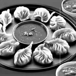Veg Kfc Gravy Momos