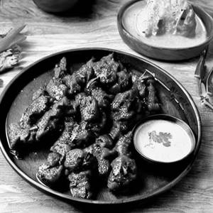 Mutton Liver Tawa Fry