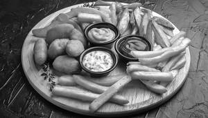 Basket Of Assorted Fries