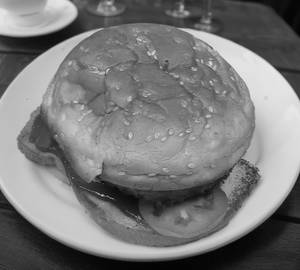 Veg aloo tikki burger