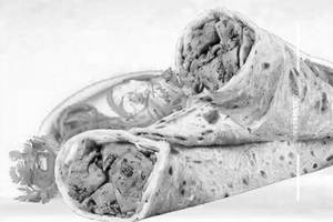 Achari Chicken Tikka Roll