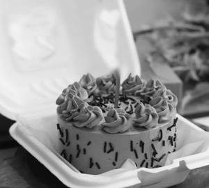 Muddy Chocolate Chips Bento Cake
