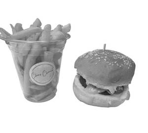 Classic Burger With Salted Fries