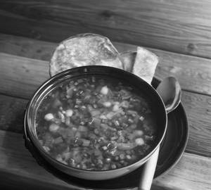 Veg clear soup