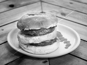 Double Tikka Burger