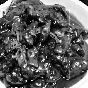 Sliced Lamb In Black Bean Sauce 