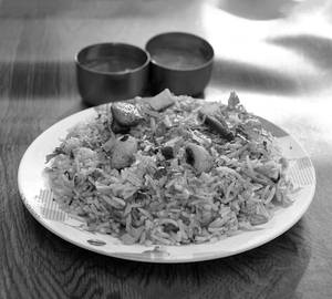 Mushroom Fried Rice