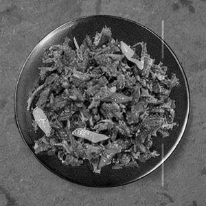 Shredded Lamb Crunchy Crispy