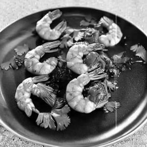 Ginger Garlic Prawns