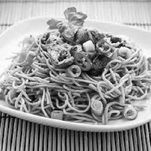 Mushroom Chow Mein