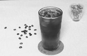 Fresh Pomegranate Iced Coffee