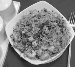 Egg Schezwan Rice