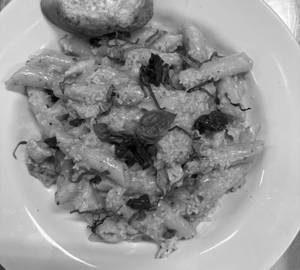 penne polo pesto 