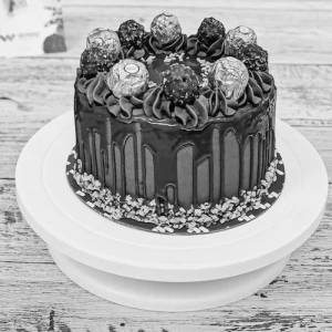 Ferrero Rocher Eggless Cake (500 Gms)