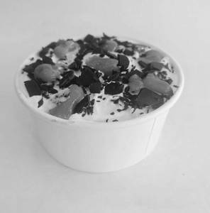 Black Forest Tub Cake ( Eggless)