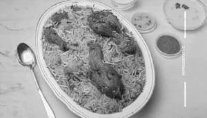 Chicken donne biryani                                                                      