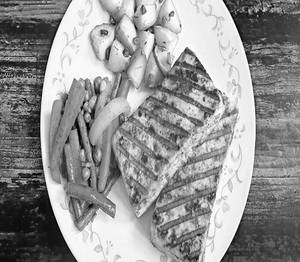 Grilled Cottage Cheese Steak