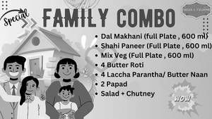 Family Combo (super Saver) Meal For Four