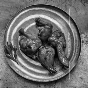 Chicken in hot garlic