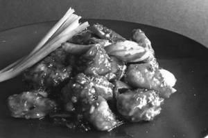 Mushroom Babycorn With Sizzling Chilli