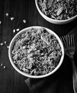 Veg Burnt Garlic Rice