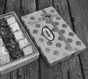 3 - Line Box #1  (500 Gms) ( Bikneri,  Dhodha, Pink Burfi)