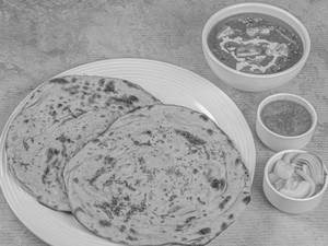 Kadhai Paneer with Laccha Paratha (2n)