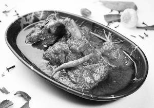 Aloo Diya Mutton Kosha