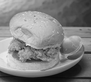 Chicken patties burger [double]