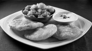 Poori Bhaji with Aloo Jeera