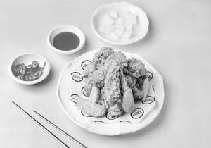 Snowy Cheese Chicken With Bone