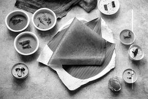 Cheese rava onion masala dosa