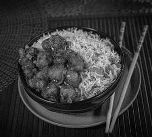Manchurian Rice Bowl