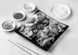 Half/Half Fried & Yangnyum With Bone